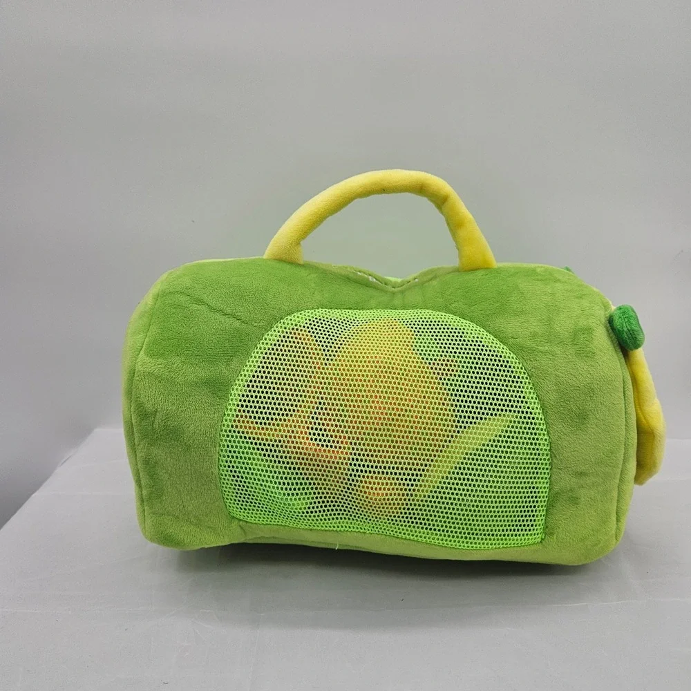 hahaland Caterpillar 17pc Fruit and Vegetable Sorting Plush Play Food Set PL020D
